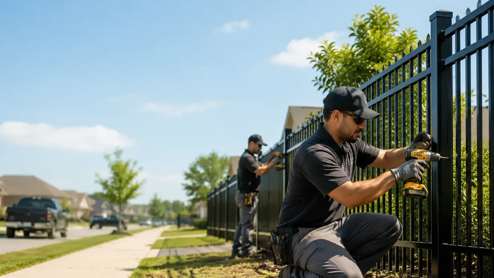 Metal Fence Installation in Granite Falls, NC
